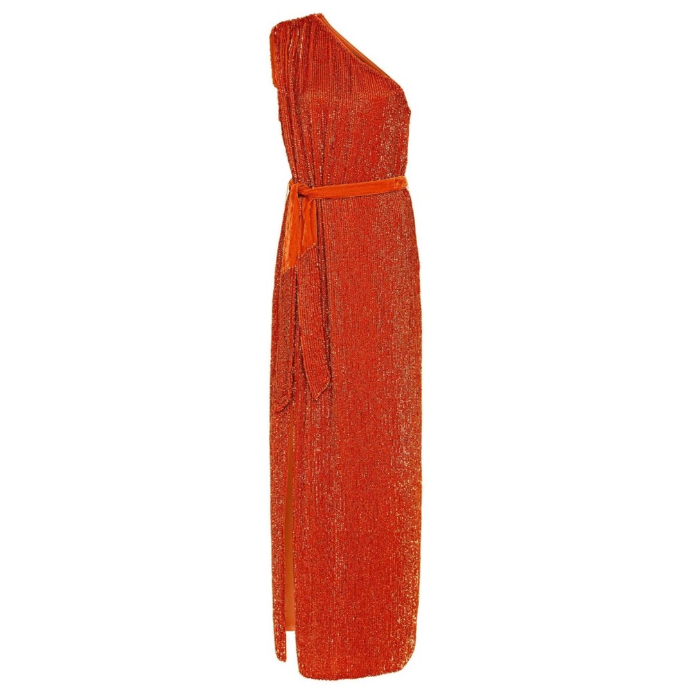 Retrofete Vivien One-Shoulder Sequin Dress - Picture 3 of 9